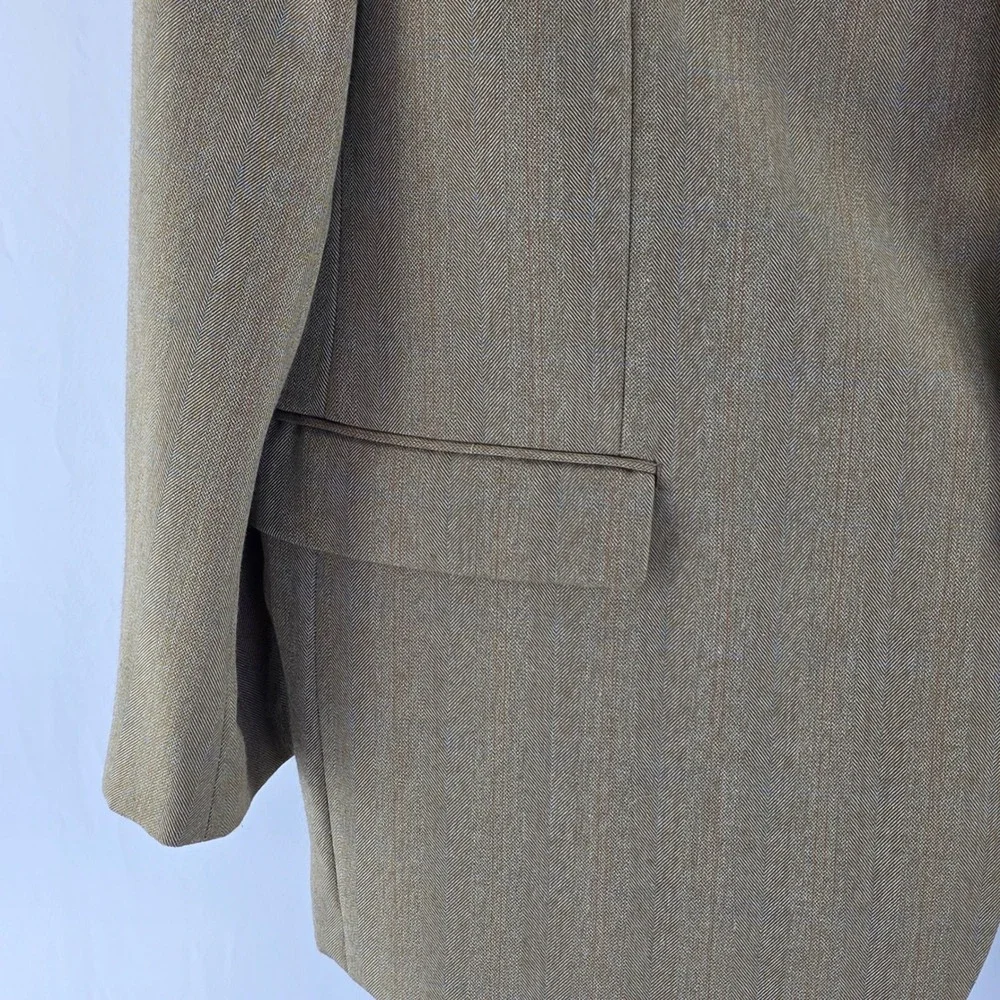 Lauren Ralph Lauren Blazer Mens 50R Tan Preppy Quiet Luxury American Heritage‎